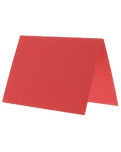 Red Linen 3 1/2 x 4 7/8 (fits inside a 4 Bar envelope) Foldover Cards