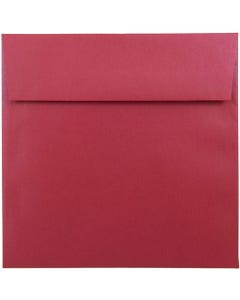 Jupiter Red  Metallic 6 1/2 x 6 1/2 Envelopes