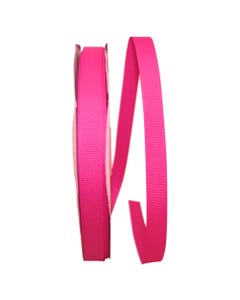 Shocking Pink Texture 5/8 Inches x 100 Yards Grosgrain Ribbon