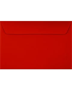 6 x 9 Booklet Envelopes - Holiday Red