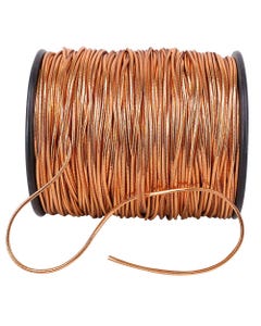 Copper Elastic String Ties 1/16 Inch x 100 Yards