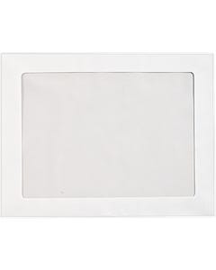 10 x 13 Full Face Window Envelope - White
