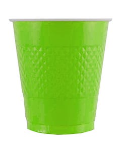 Lime Green 16 oz Cups - Pack of 20