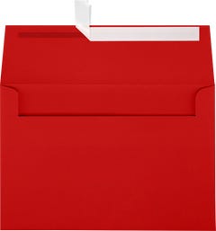 A10 Invitation Envelopes (6 x 9 1/2) with Peel & Seal  - Red