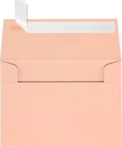 Blush Pink 32lb A1 Invitation Envelopes (3 5/8 x 5 1/8) with Peel & Seal