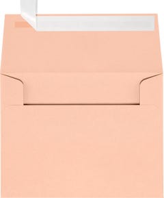 Blush Pink 32lb A2 Invitation Envelopes (4 3/8 x 5 3/4) with Peel & Seal