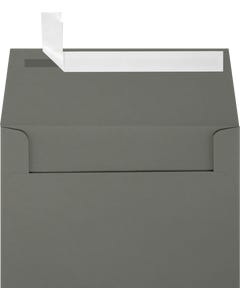A4 Invitation Envelopes (4 1/4 x 6 1/4) with Peel & Seal - Smoke