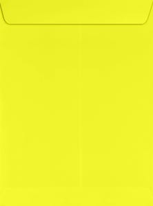 9 x 12 Open End Envelopes with Peel & Seal - Citrus Yellow
