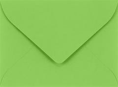 Lime Green 32lb #17 Mini Envelopes (2 11/16 x 3 11/16)
