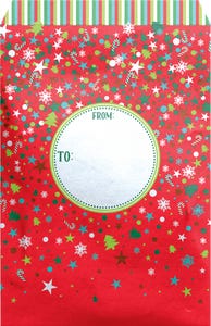 11 x 15 1/2 Bubble Mailer with Peel & Seal - Christmas Party