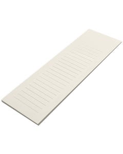 3 x 8 Ruled Notepad - Natural - 30% Recycled - 50 Sheets/Pad