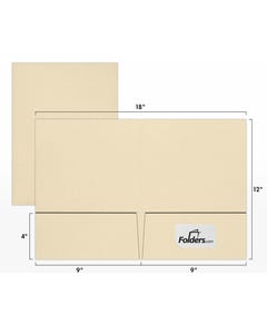 9 x 12 Presentation Folder - Natural Linen