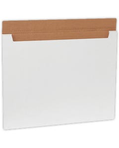 28 x 22 x 1/4 Jumbo Fold-Over Mailer (Pack of 20) - White