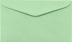 #6 1/4 Regular Envelopes (3 1/2 x 6) - Pastel Green