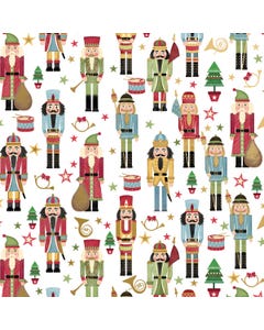 Traditional Nutcracker Wrapping Paper Roll 417 ft x 30 in (1042.5 sq ft)