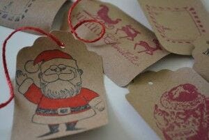 Decorative Gift Tags christmas gift wrapping idea for kids