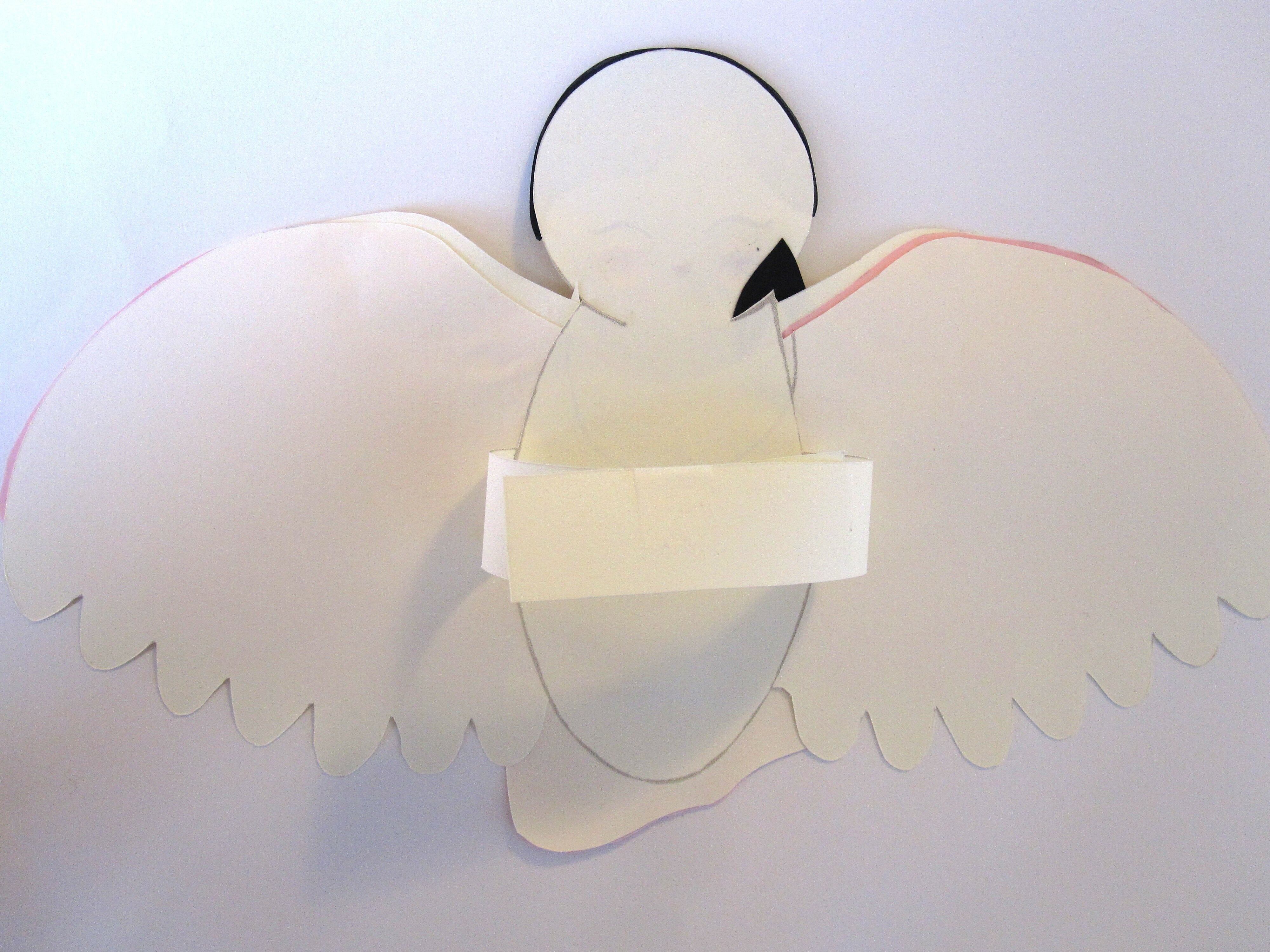 Angel Tree Topper Template