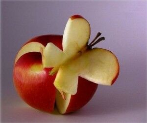 apple food art