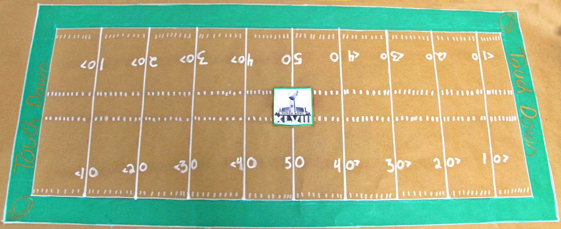 Football Field Table Cloth Football field tablecloth