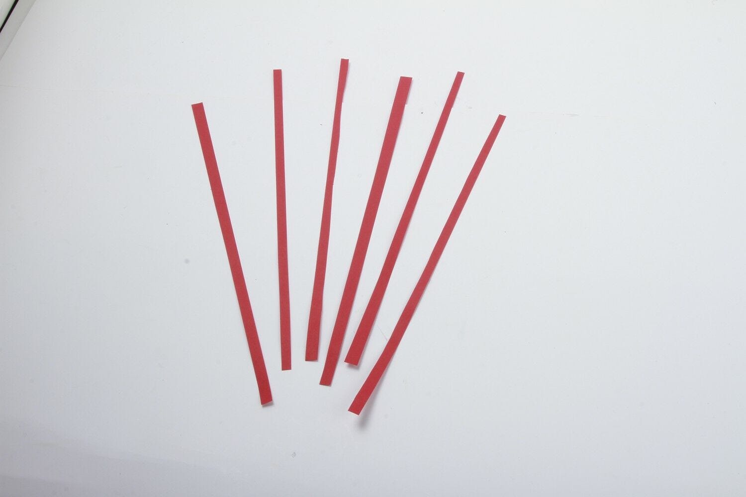 red paper strips