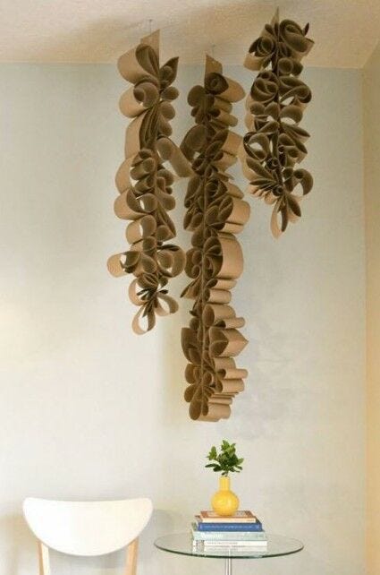toilet paper tubes - hanging roll hanging rolls