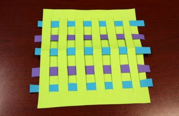 Fun Colorful Paper Weaving Crafts for Kindergarteners JAM