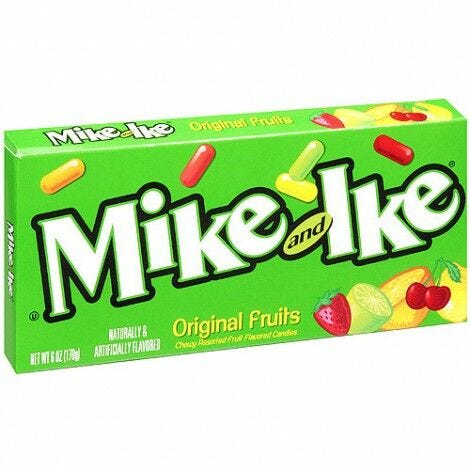 Mike and Ike box