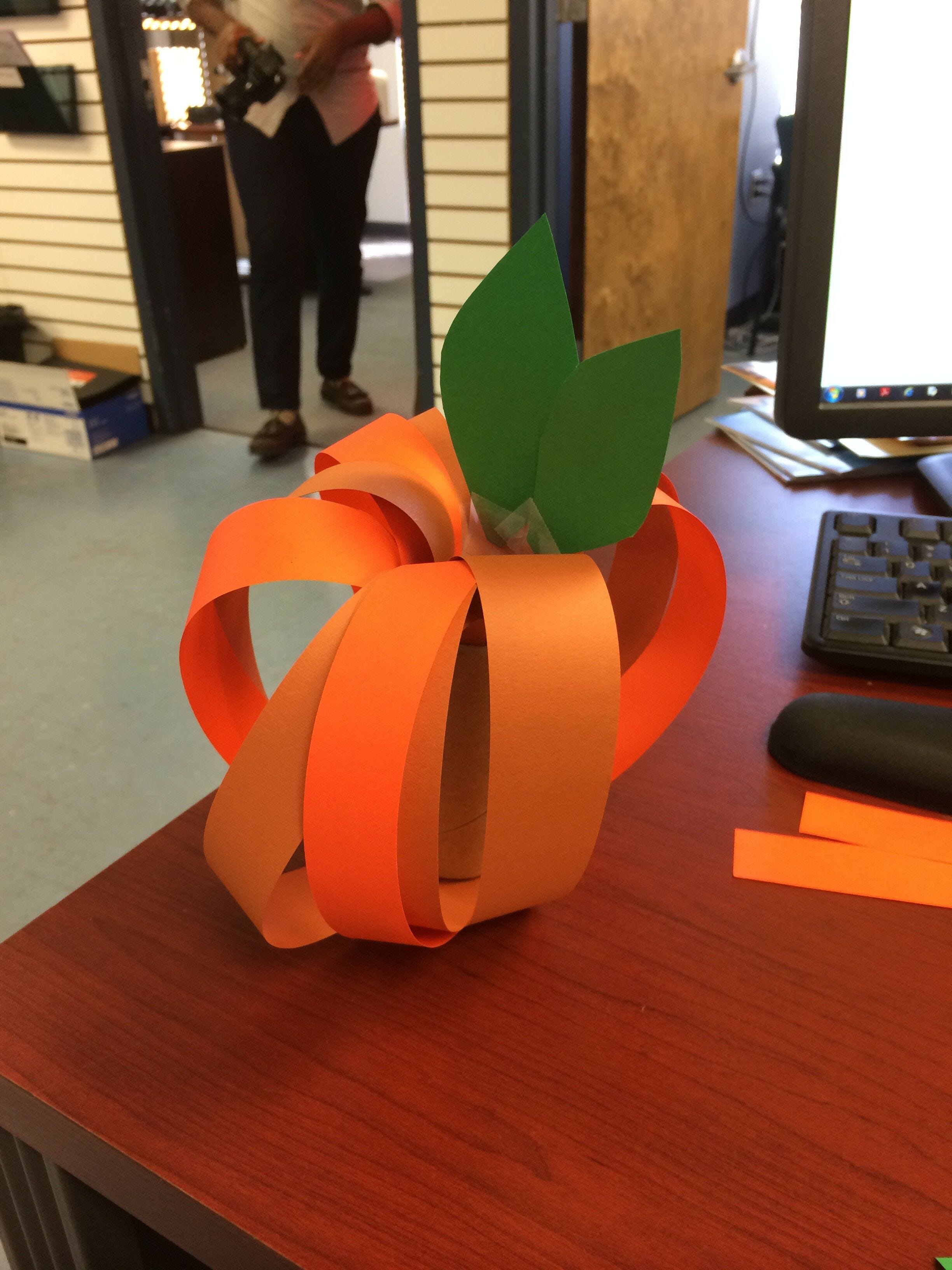 pumpkin craft finished competed pumpkin craft