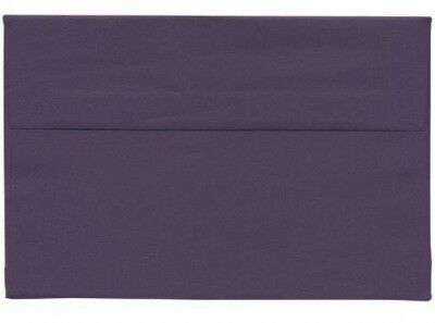 eggplant purple envelope with straight flap