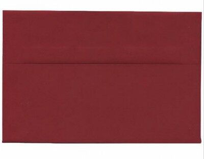 thanksgiving stationery Red wine envelope with straight flap