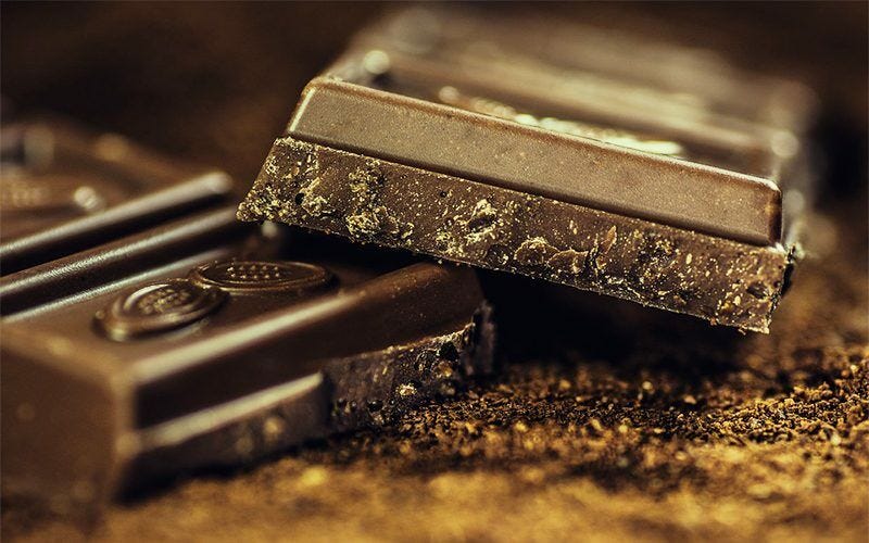 Dark chocolate Dark chocolate
