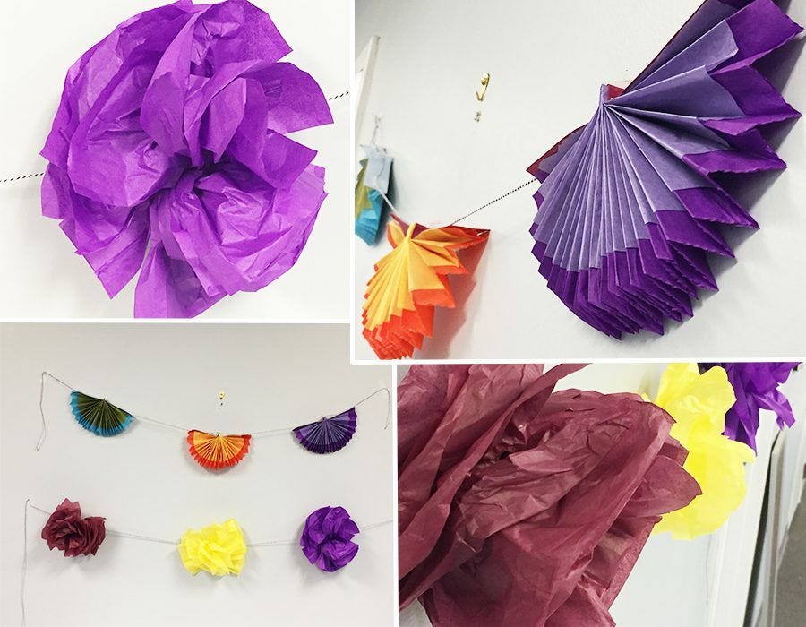 9 DIY Tissue Paper Cinco De Mayo Decorations