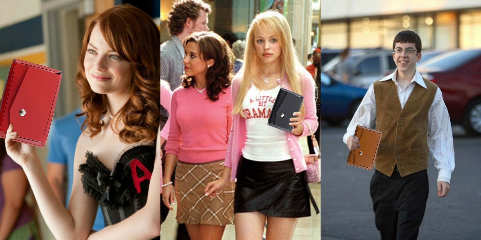 easy a, mean girls, superbad