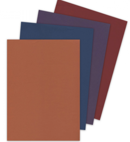 assortment of colored paper spread of fall colors colorful paper