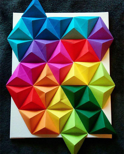 Geometric wall art