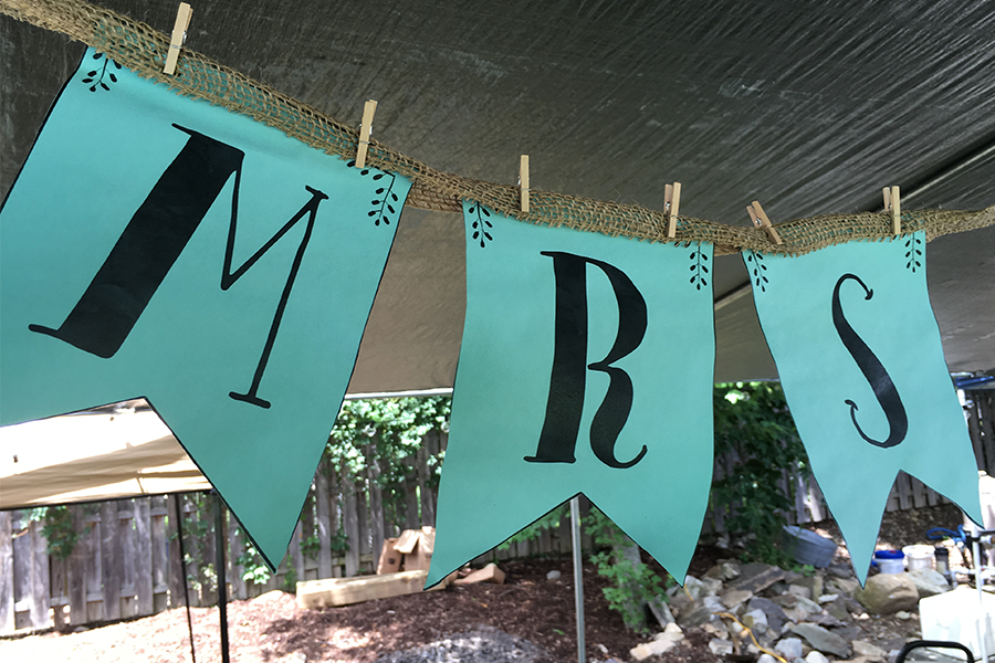 wedding, backyard wedding, nuptials,