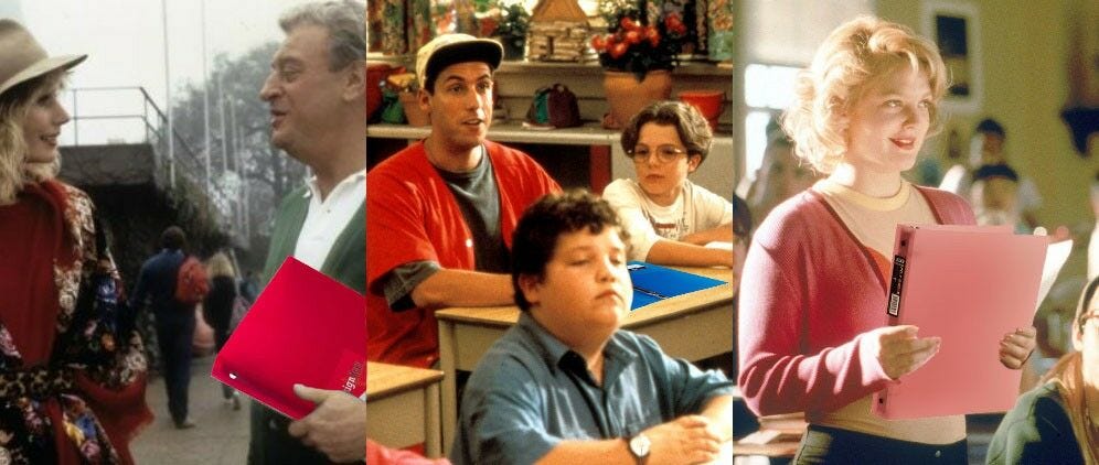 Back to School, Billy Madison, Never Been Kissed
