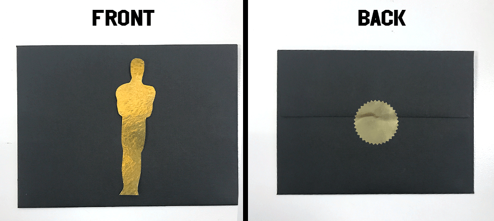 Black Oscar winner envelopes