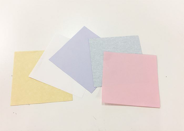 colored paper