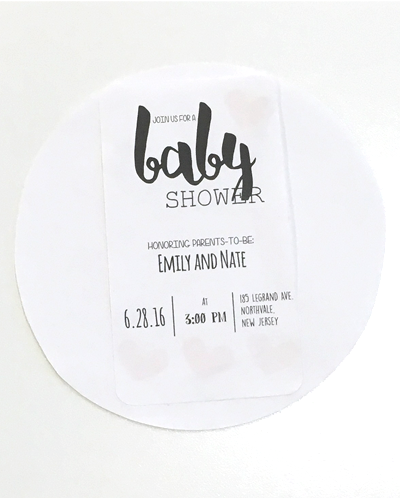 baby shower, baby shower invitations, white paper, diy crafts