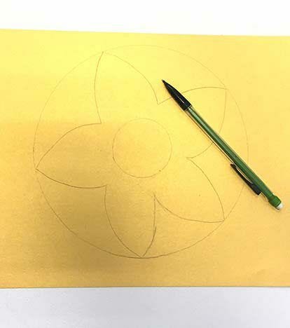 flower, pencil, diy, flower votive