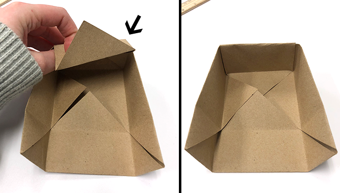 How To Make a Paper Box - Without Glue or Tape!