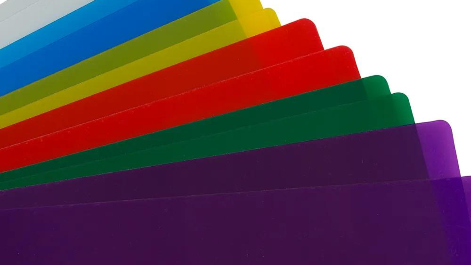 Assorted Color Plastic Sleeves