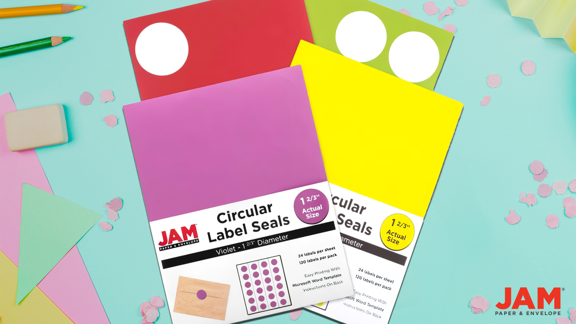 Easy DIY Labels for Craft Paint With Smart Paper Sticker Cardstock