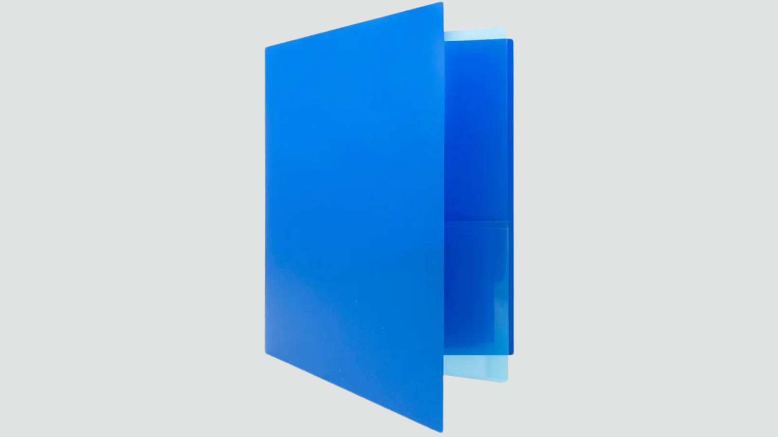 JAM Paper's Glossy Blue Folders